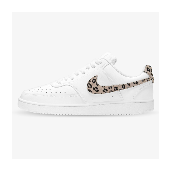 Nike Court Vision Low Leopardo