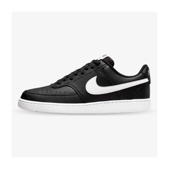 Nike Court Vision Low Negras y Blancas