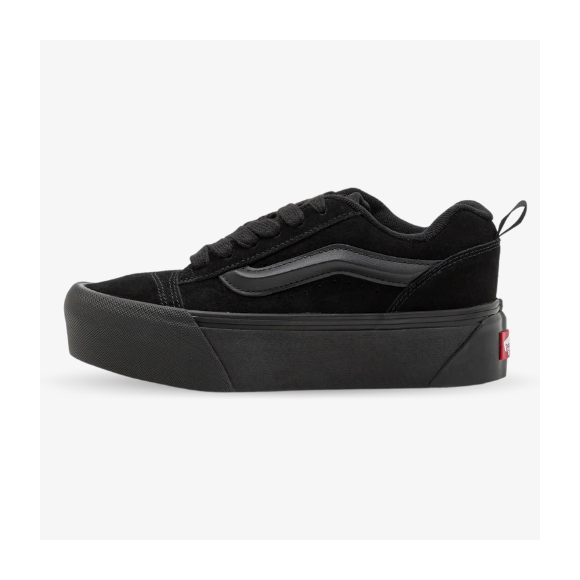 Vans KNU Negras Enteras Plataforma
