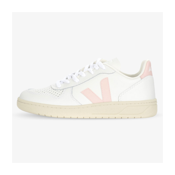 Veja V-10 Leather White Petale